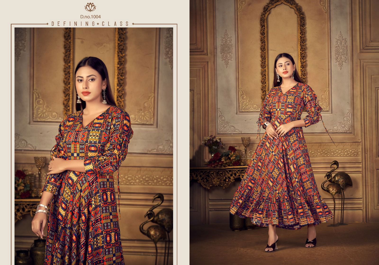 Miswa By Vouch 1001-1004 Anarkali Kurtis Catalog